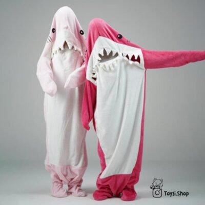 سرهمی کوسه صورتی (پتو کوسه)