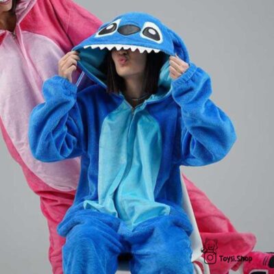 سرهمی استیچ آبی