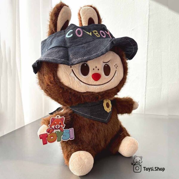 عروسک لبوبو لباس دار آبی