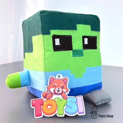 عروسک ماینکرافت زامبی مکعبی