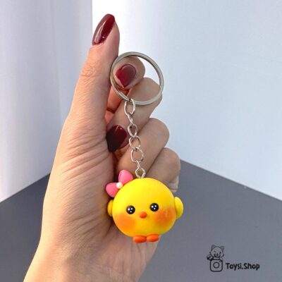 سرکلیدی جوجه چاقو بدست