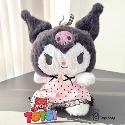 عکس عروسک کرومی صورتی