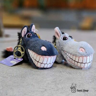 جاکلیدی و آویز الاغ خندان