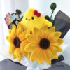 خرید دسته گل عروسک جوجه چاقو بدست