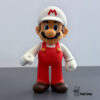 اکشن فیگور سوپر ماریو لباس سفید مدل Fire Mario با سر و دست متحرک ارتفاع ۱۲ سانتی متر