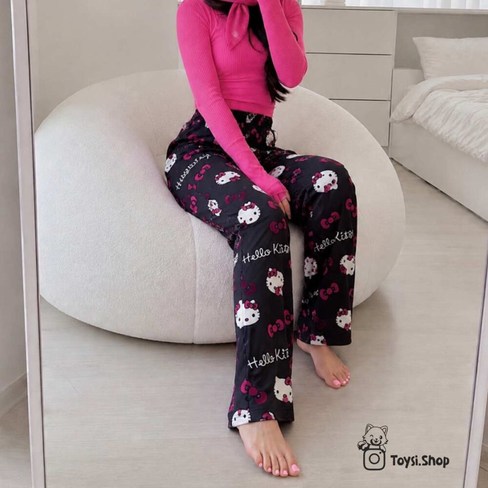 شلوار خونگی کیتی