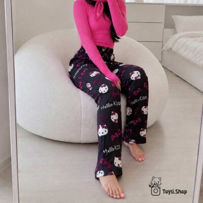 شلوار خونگی کیتی