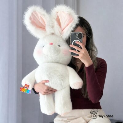 عروسک خرگوش دونده سفید