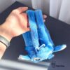 کیف دستی استیچ آبی