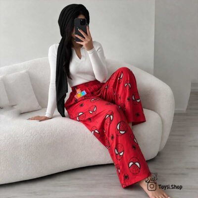 فروشگاه عروسک پولیشی پیژامه مرد عنکبوتی قرمز
