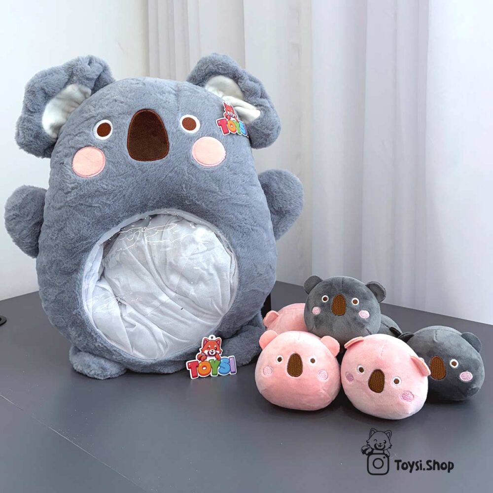 عکس عروسک کوالا بچه دار